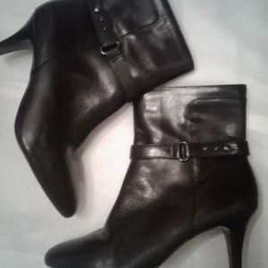 Anne Klein Women Ankle Boots ,sz 9.5m,Black.